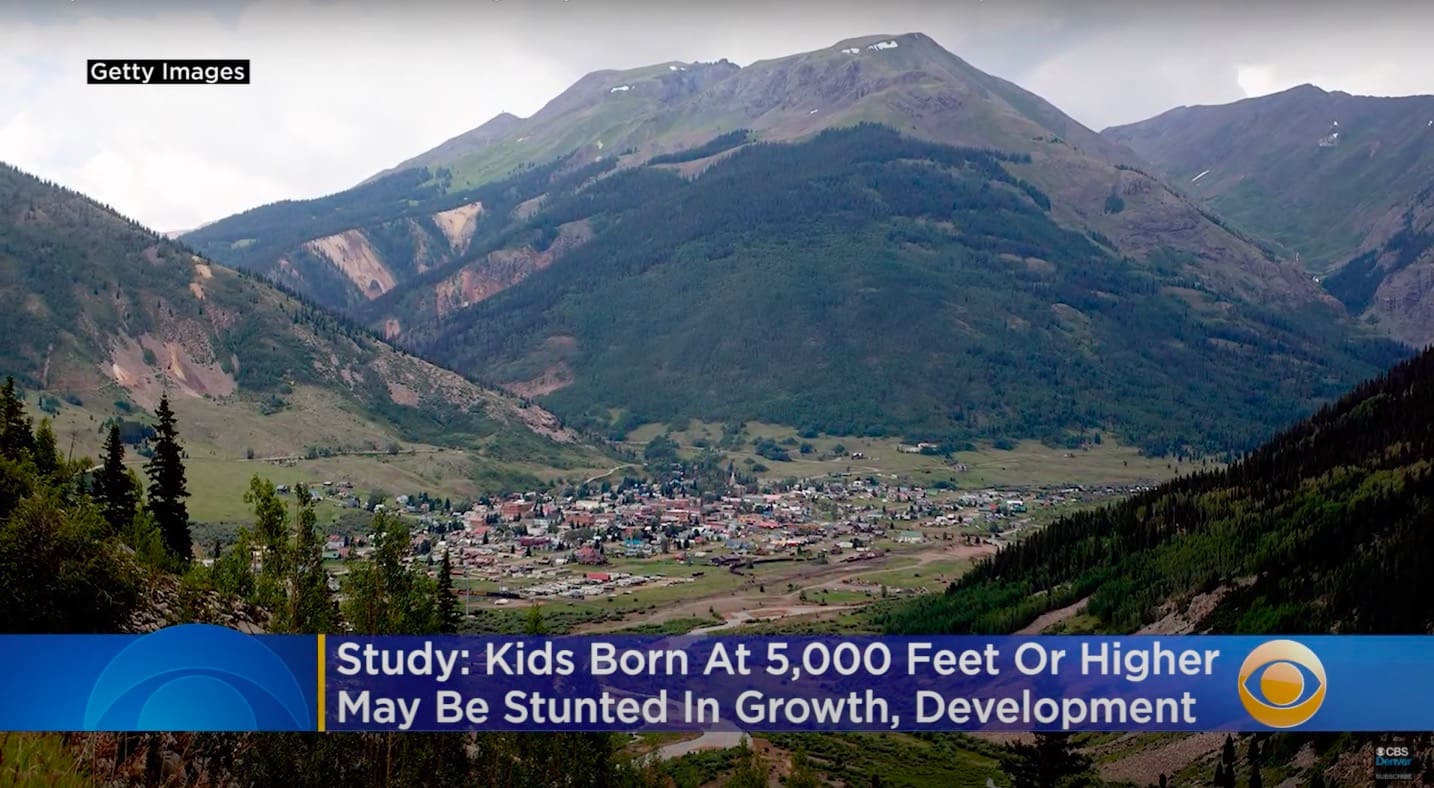 New Study Claims Children Born At 5,000+ Feet May Be Stunted In Growth And Development