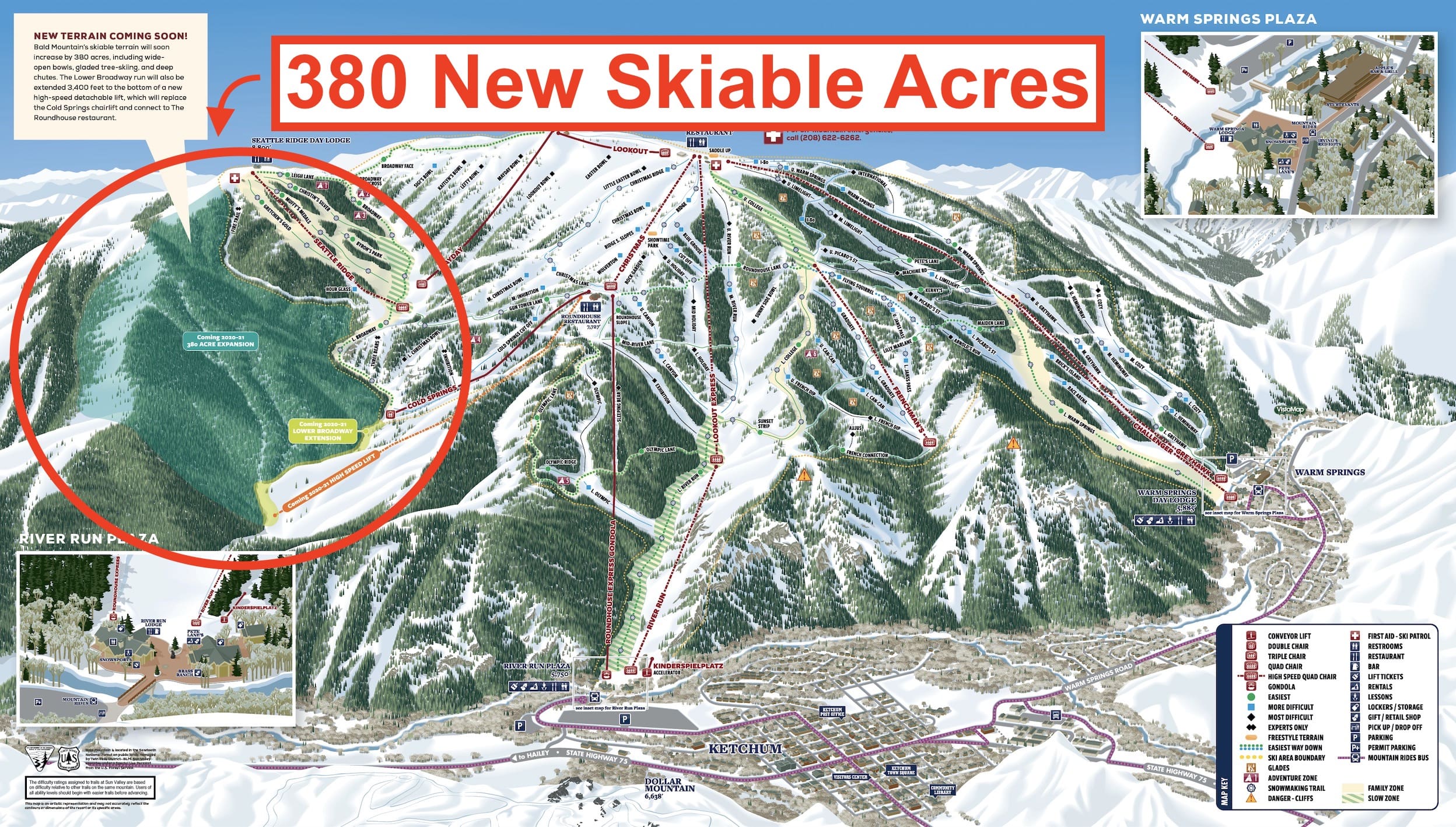 Sun Valley Expansion Project In Full Swing (Airlifting New Highspeed Quad)