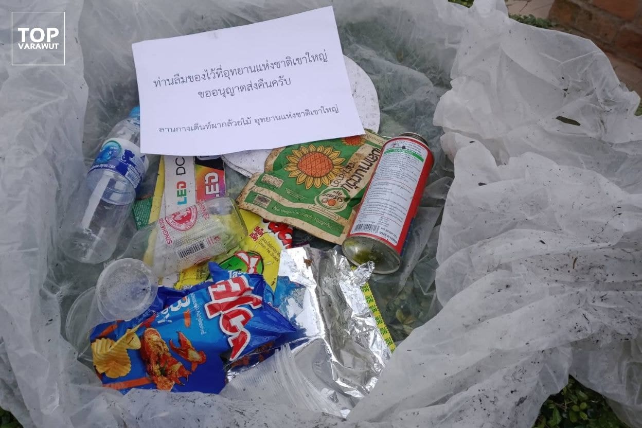 National Park in Thailand Mails Trash Left By Tourists Back To Their Homes