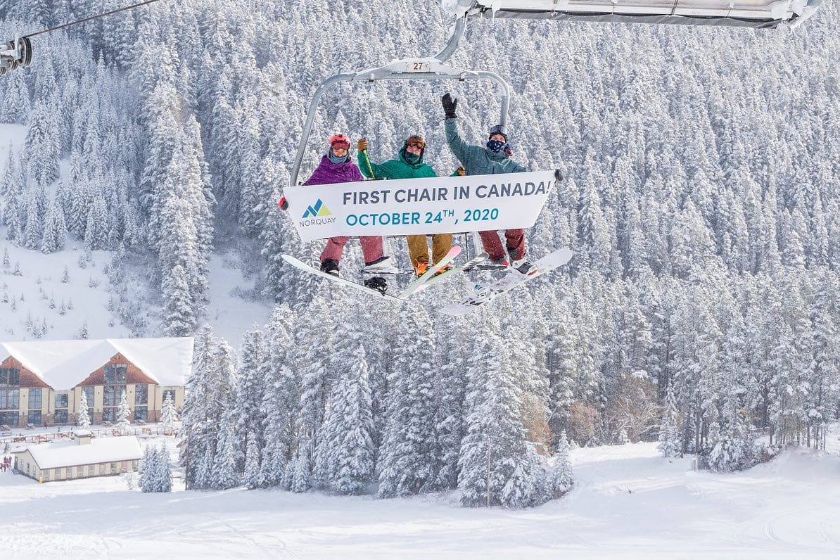 Banff Ski Resort Earliest Opening Day In 95 Year History