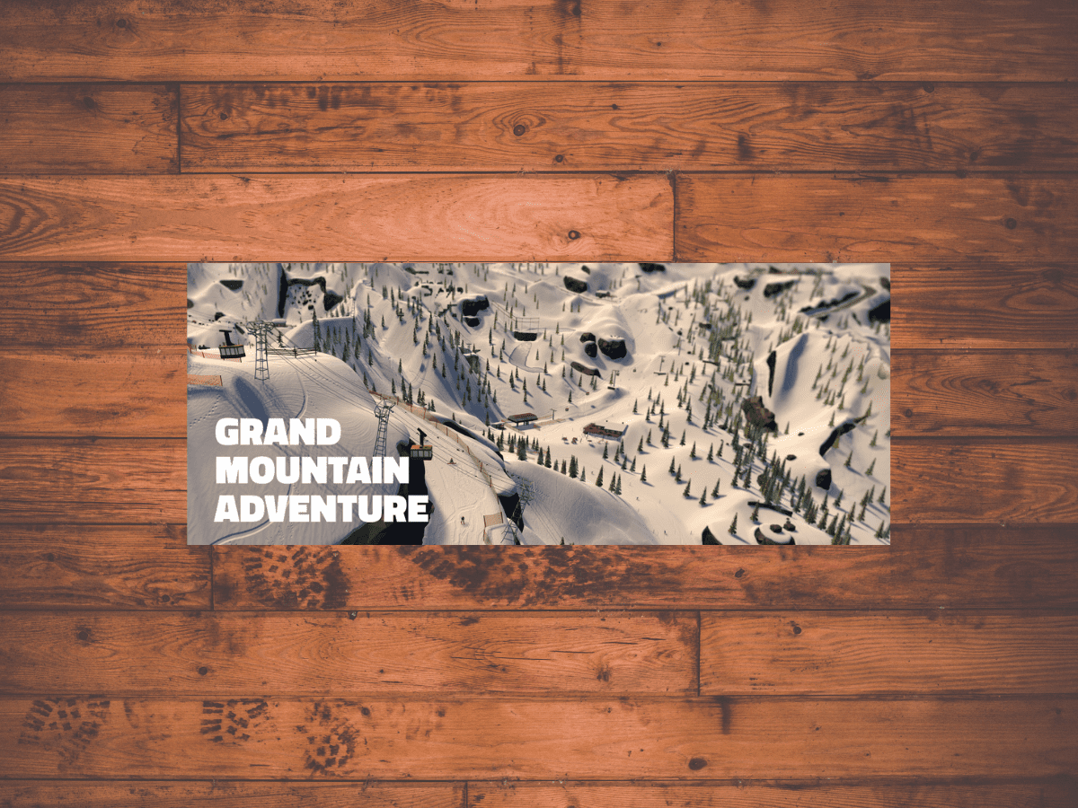 Grand Mountain Adventure Is A Blast. (Skiing Video Game)