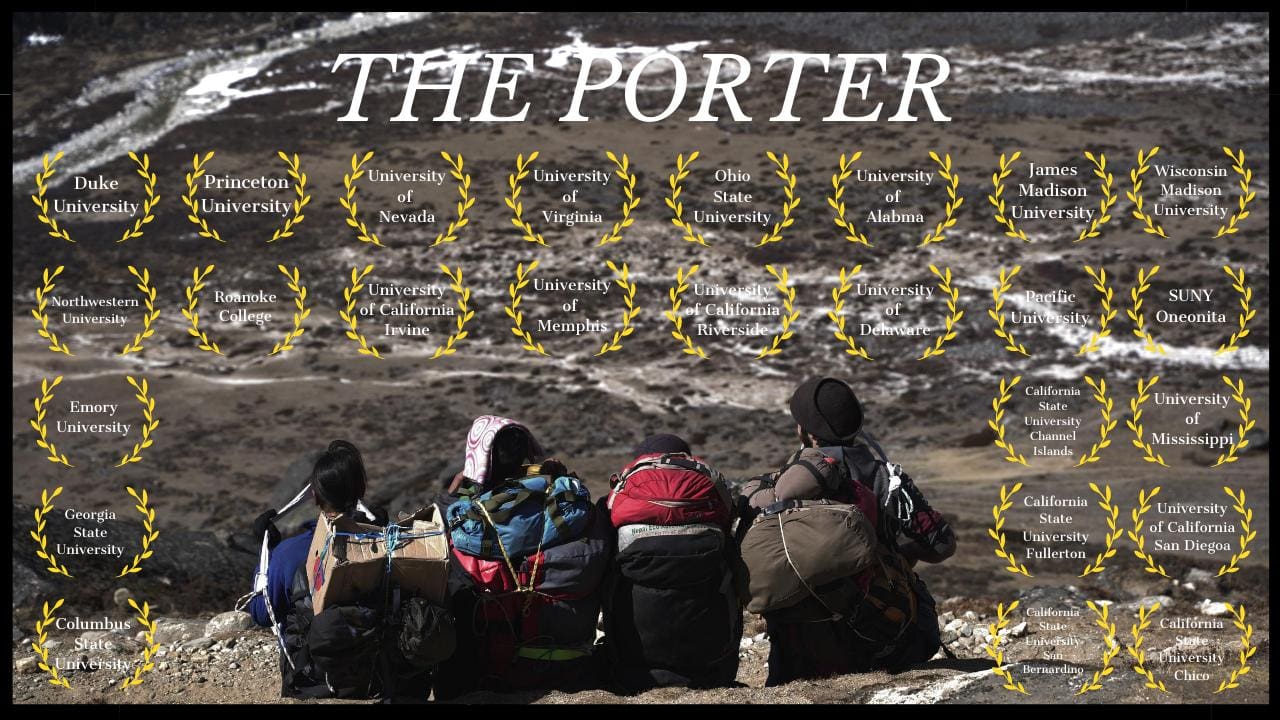 Mt. Everest's Only American Born Porter