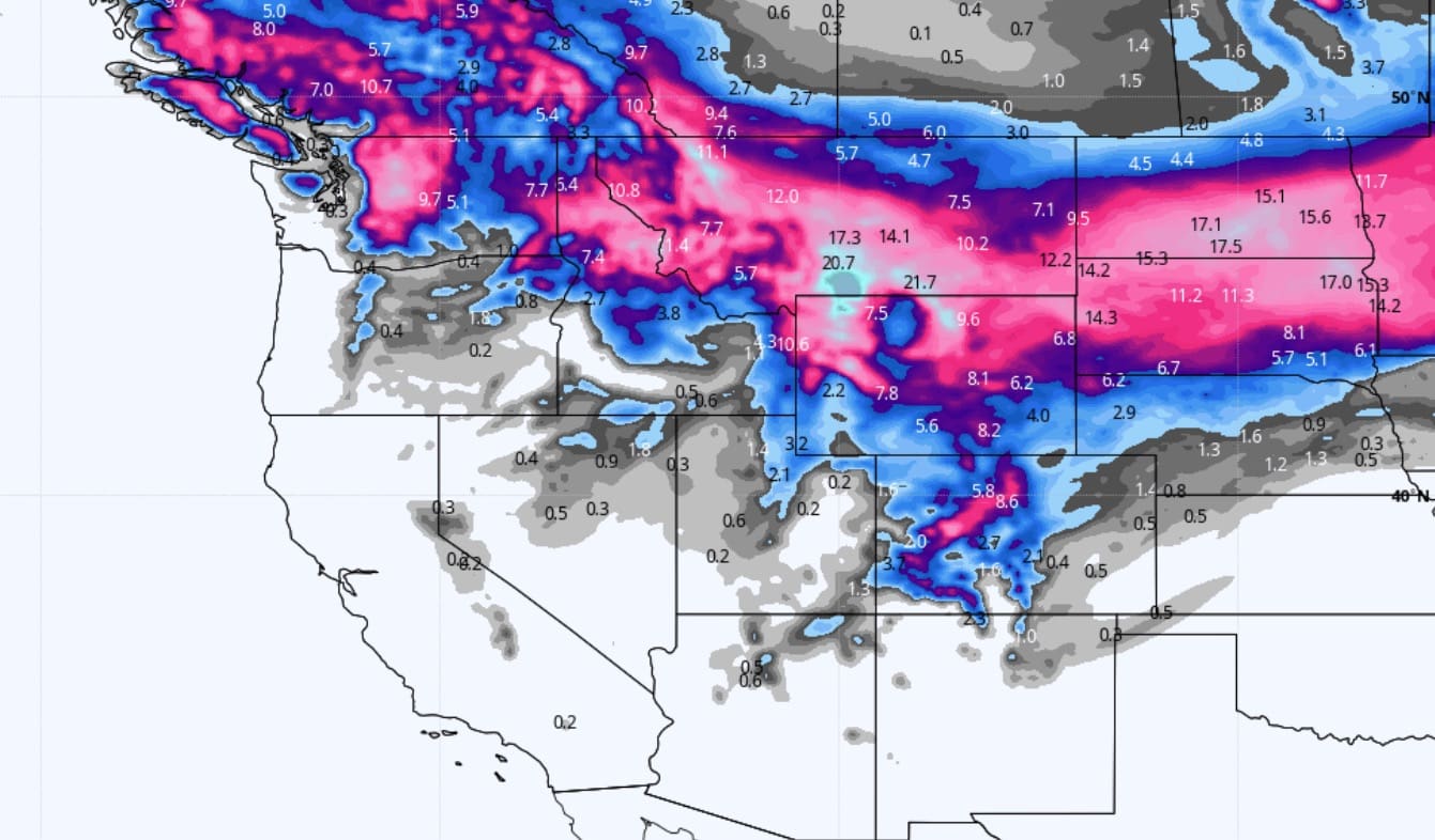 Powder Watch: Widespread Snowfall Likely For The West This Week