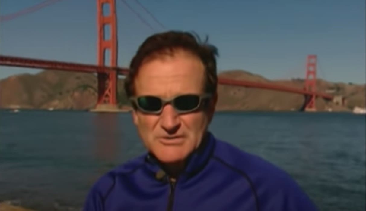 Cycling Tour of San Francisco with Robin Williams = Well Worth A Watch