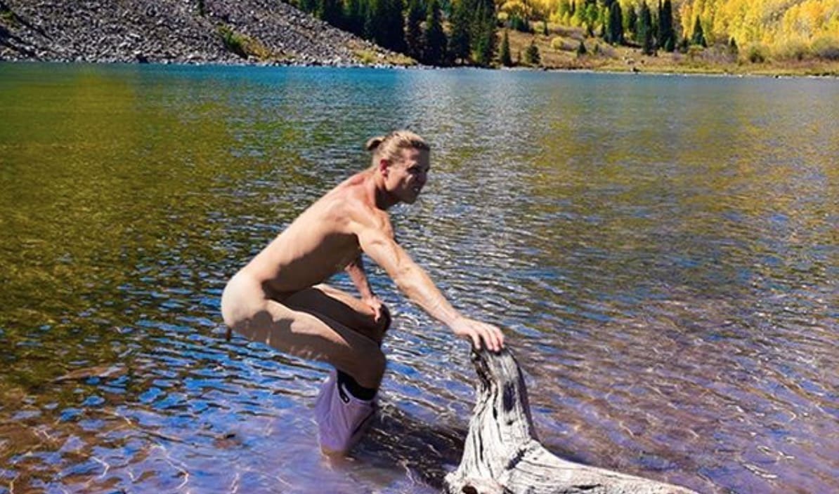 David Lesh Posts Photo of Himself Taking a Dump @ Maroon Bells, Aspen, CO