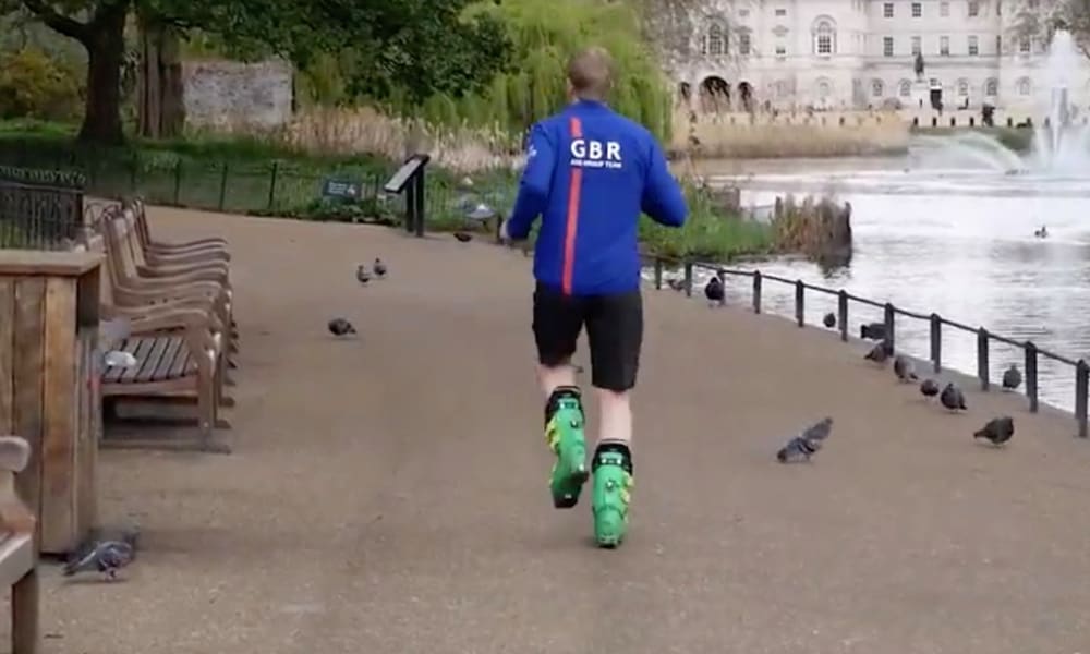 Remembering The Savage Who Ran A Marathon In Ski Boots