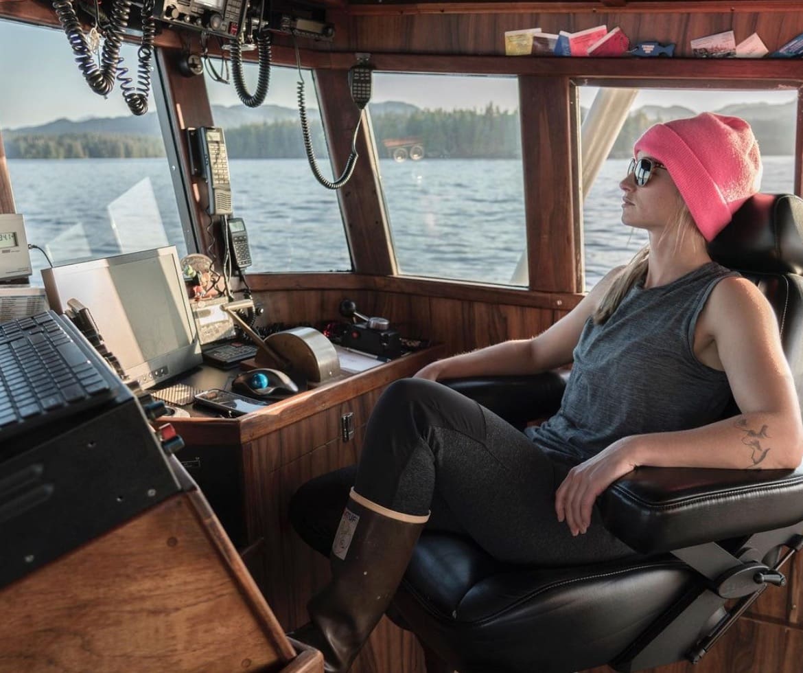 Alaskan Fishing Boat Captain Pro Skier McKenna Peterson Is 