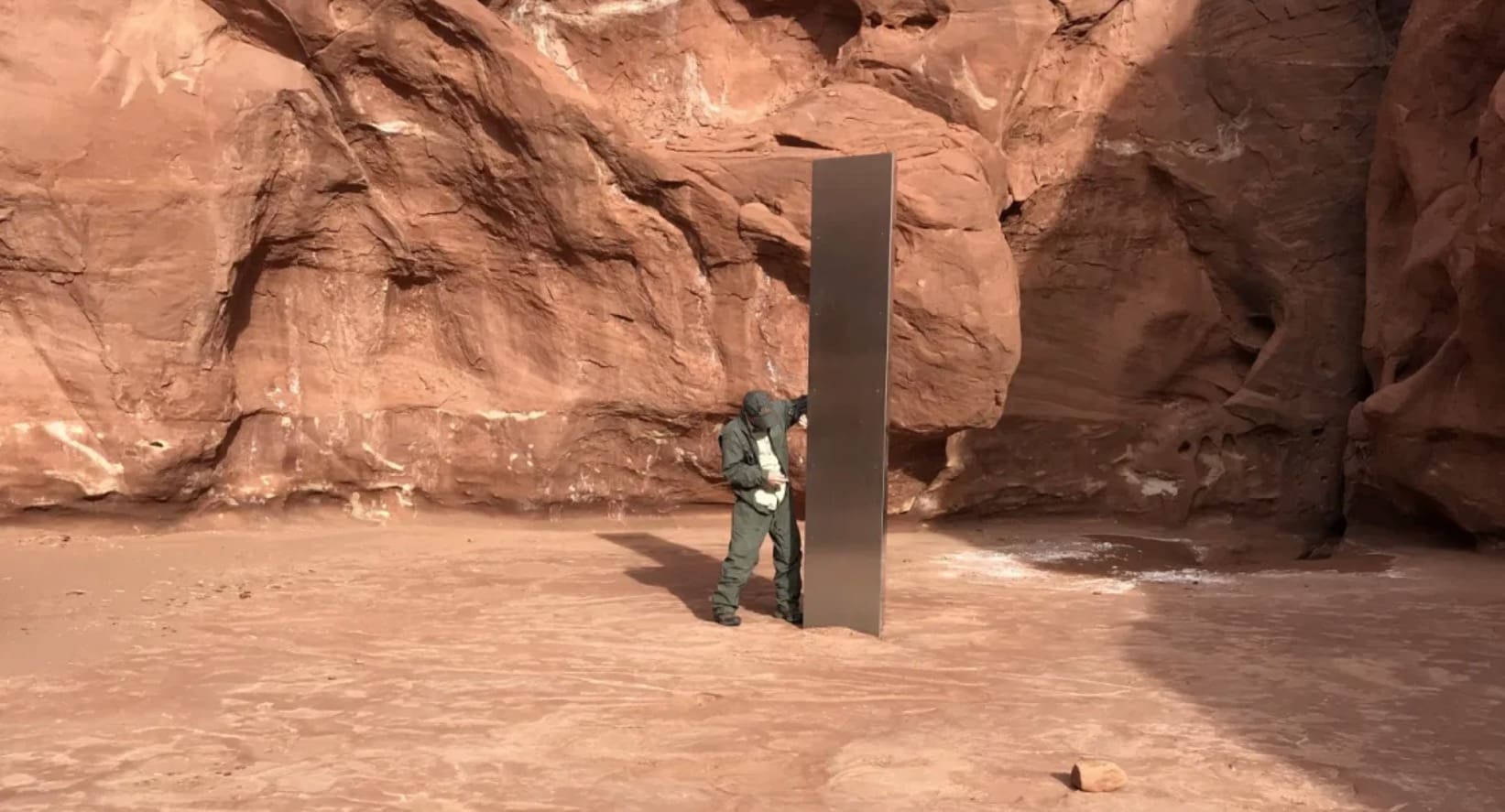 Mysterious Metal Monolith Discovered Deep In Utah Backcountry