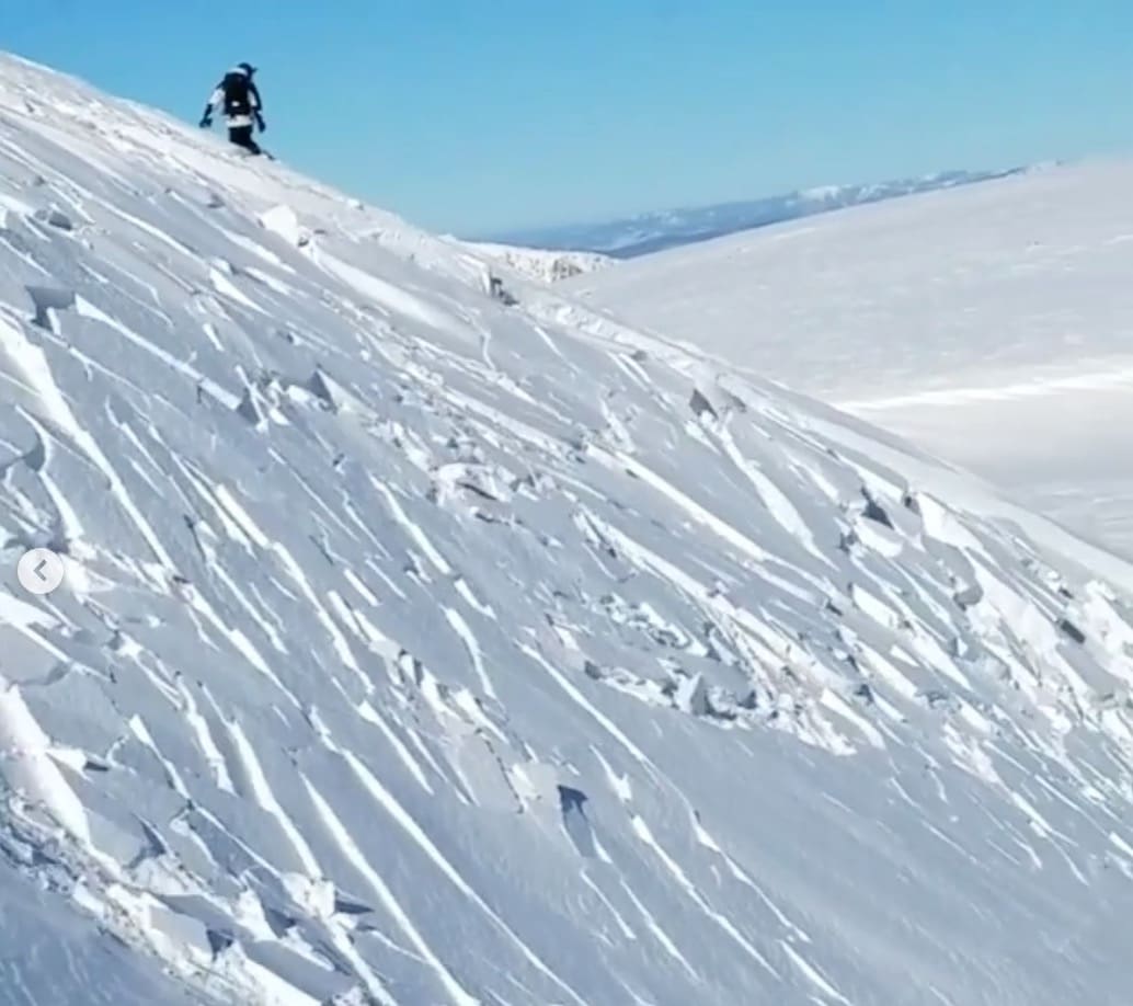 VIDEO: Snowboarder Triggers Large Avalanche Berthoud Pass, Colorado