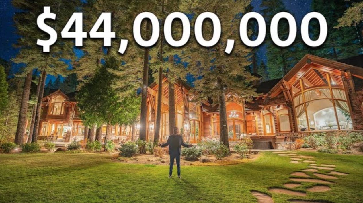 FOR SALE Lake Tahoe West Shore Waterfront Mansion (44,000,000)