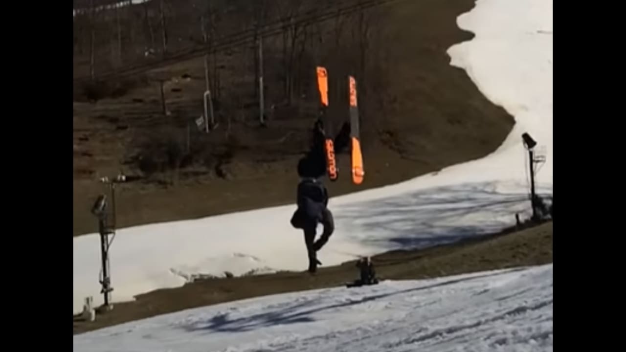 First Double Backflip Attempt Doesn't *Quite* Go According To Plan...