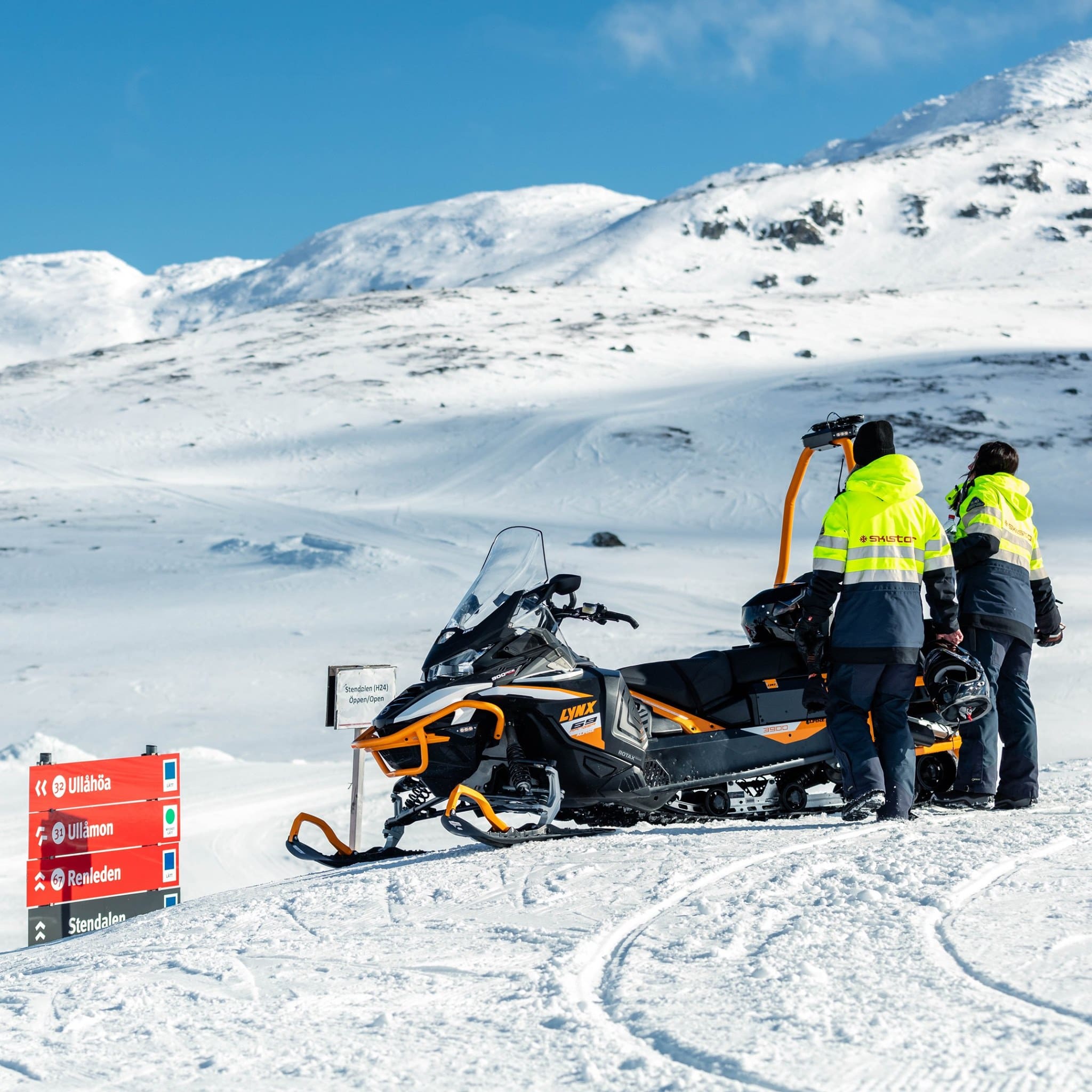 Thoughts On This Purpose Built Snowmobile For Ski Resort Duties
