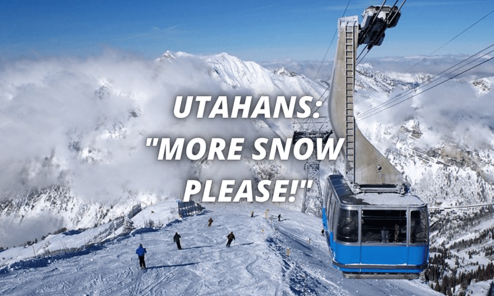 Utah Snow Levels Disappointingly Low This Late In The Season