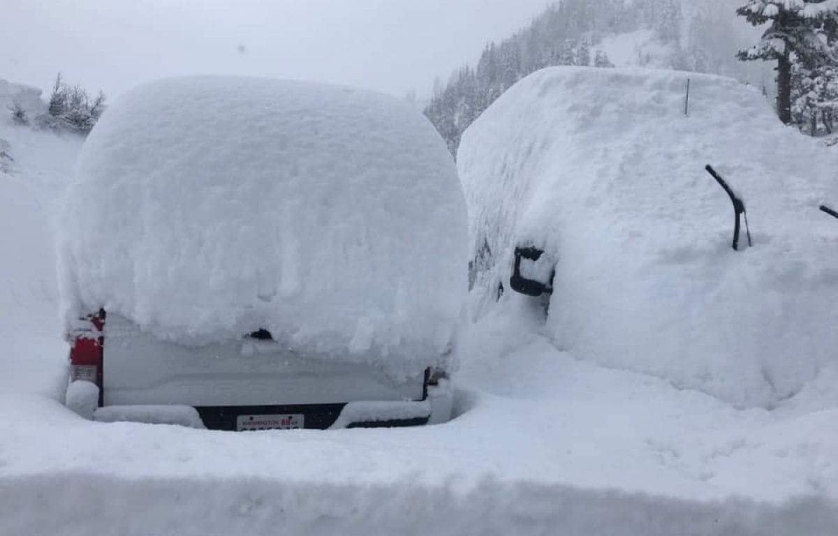 84″ Has Fallen on Mt. Baker In The Last 8 Days, Up To 5′ Predicted For