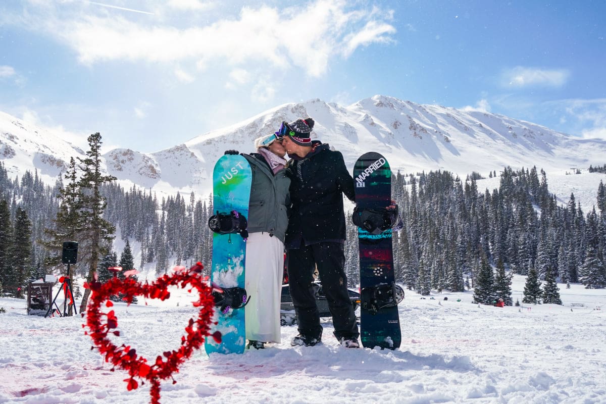 Congratulations To All The Newlyweds Who Got Mountaintop Married @ Loveland Ski Area