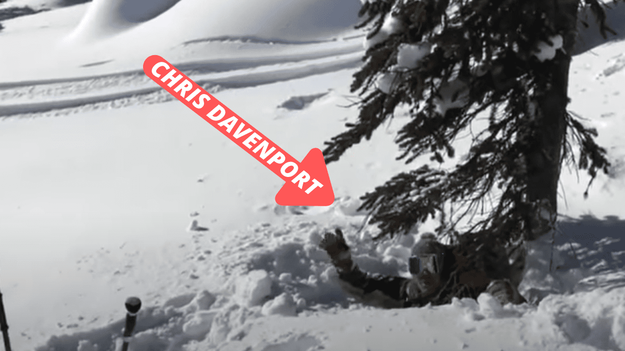 Chris Davenport's Tree Well Survival PSA Could Save Your Life