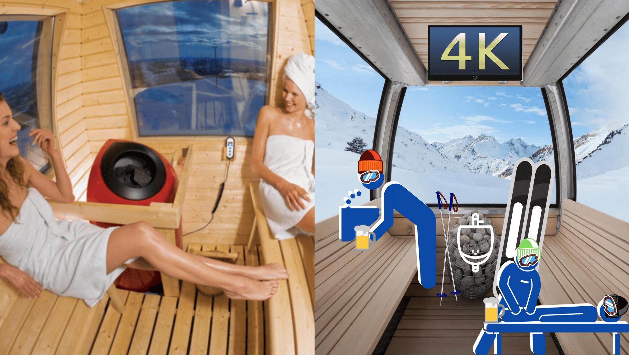 Skiing Curiosities: Sauna Gondola- Ylläs, Finland | Unofficial Networks