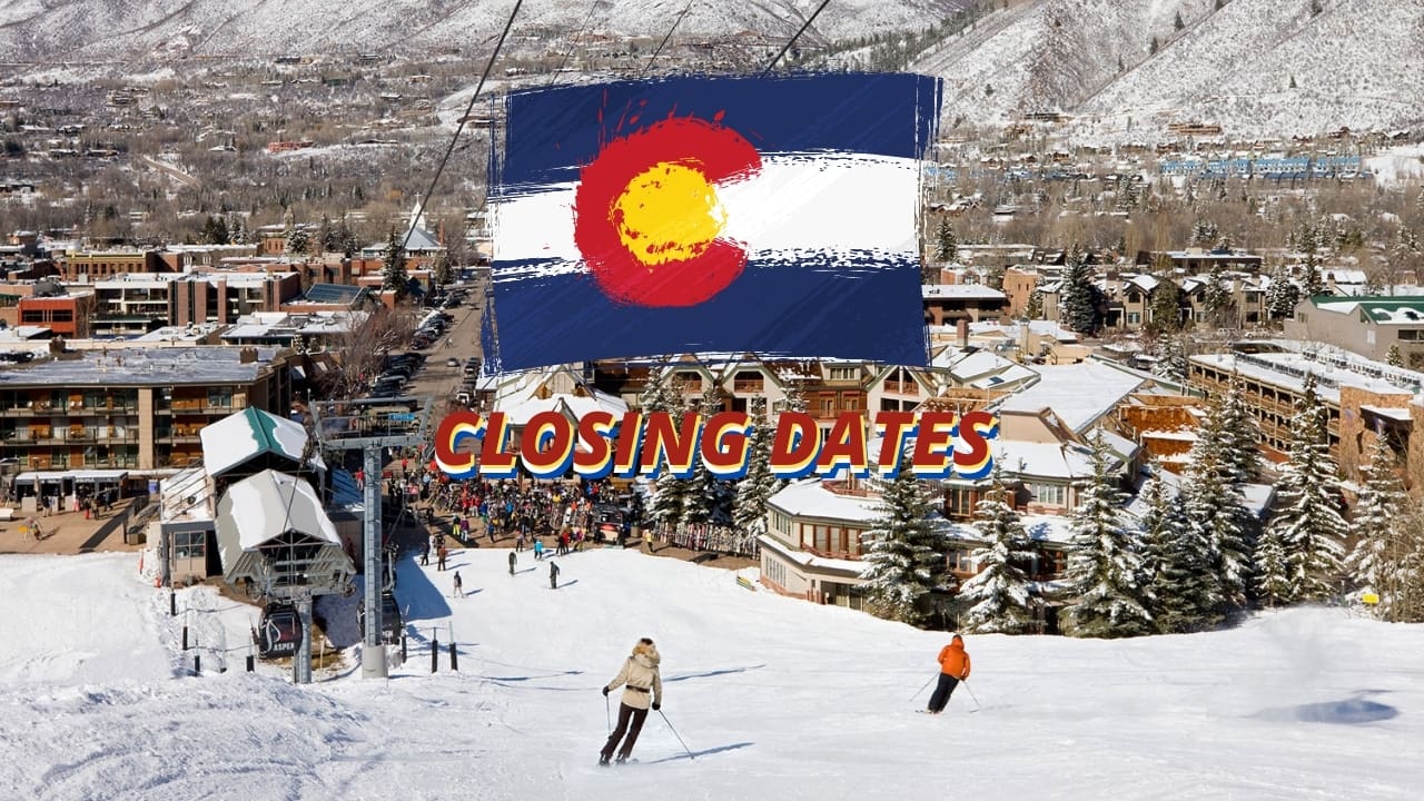Colorado Ski Resorts Closing Days Unofficial Networks