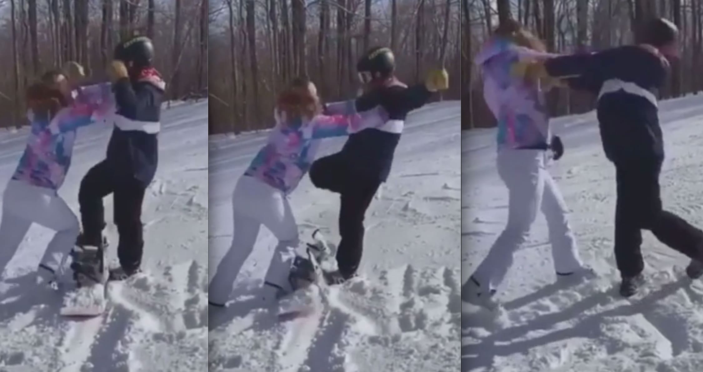 VIDEO: Woman Assaults 13 Year Old Boy @ Mt. Snow, Vermont