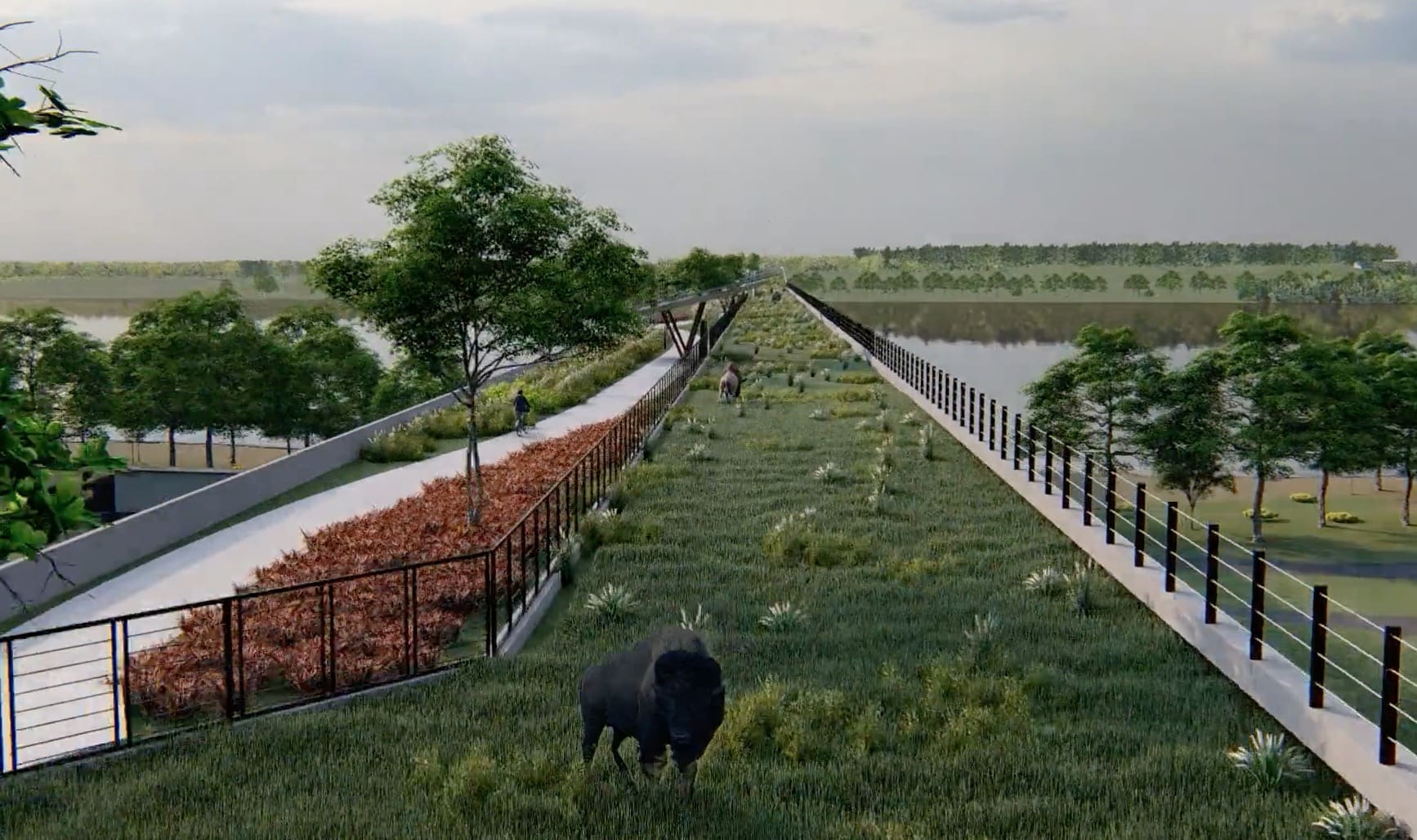 “Bison Bridge” Bold Plan To Create New National Park Over The