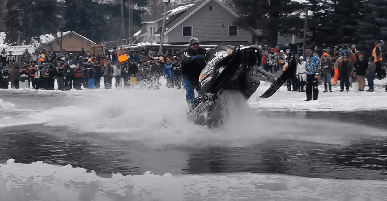 Pickerel Lake Water Skipping Is The Best Party You've Never Been To