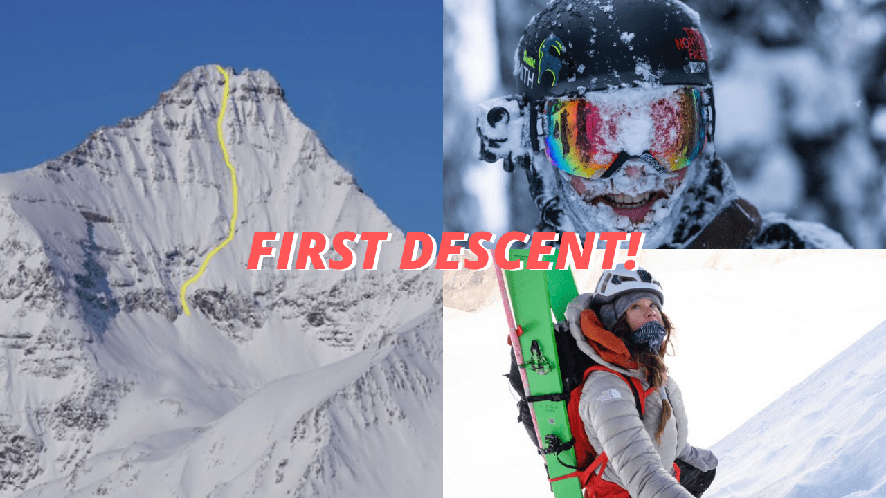 Ian Mcintosh & Christina Lusti Complete First Descent of Mount Nelson, BC