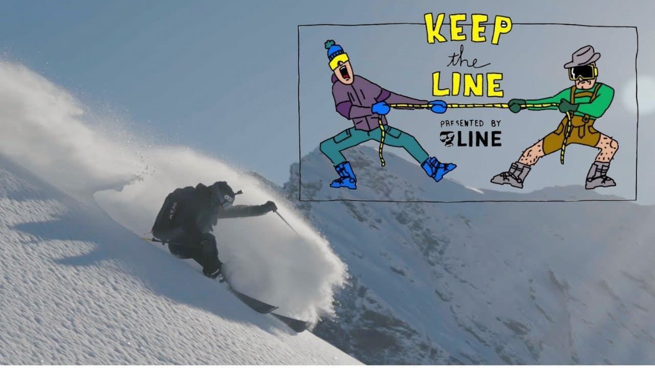 Ten Pro Skiers Go Camping In The French Alps... Chaos & Awesome Skiing Ensues