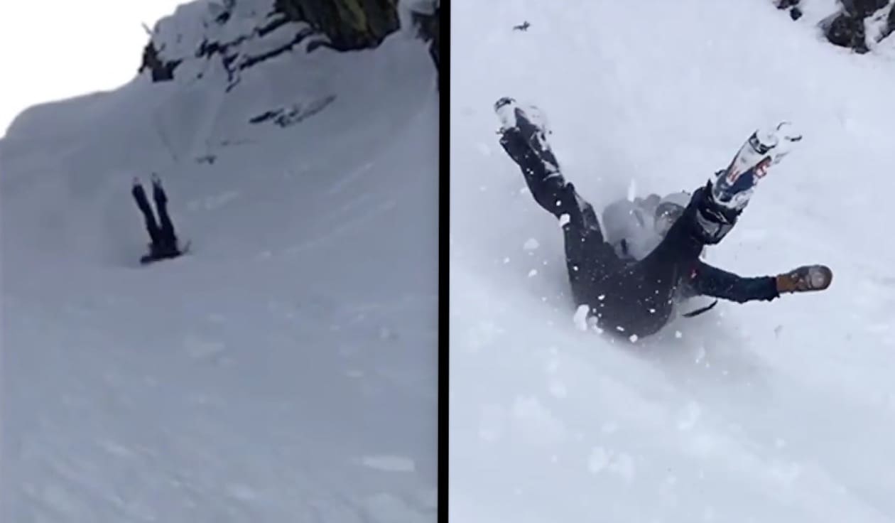 Watch: Spectacular Skier Tomahawk From Jerry of the Day