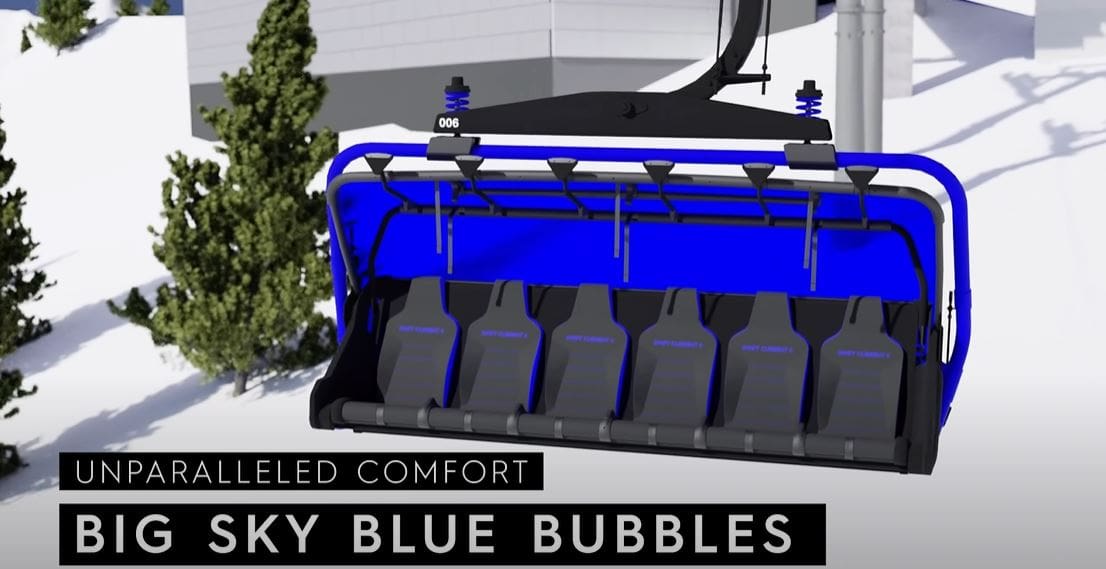 Big Sky Resumes Construction On North America's Fastest Six Pack