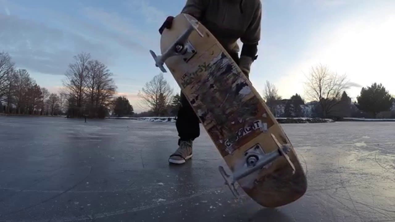 This Ice Skateboard Actually Works?!