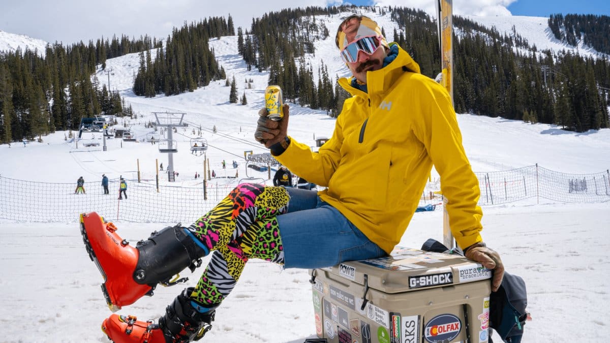 Spring Skiing Vibes In The Arapahoe Basin Parking Lot