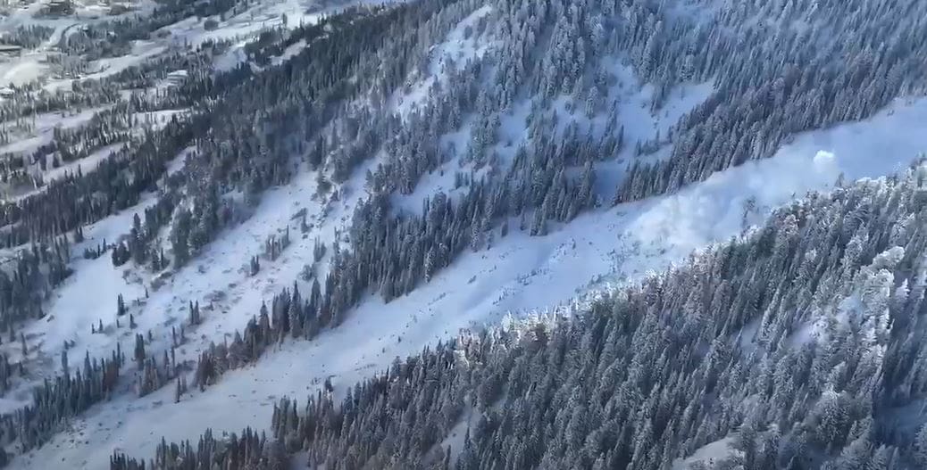 HUGE Avalanche Captured In Little Cottonwood Canyon | Unofficial Networks