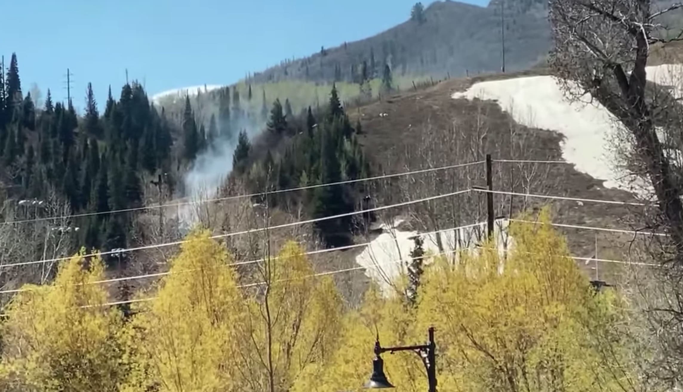 Construction Workers Accidentally Spark Wildfire @ Steamboat's Howelsen Hill