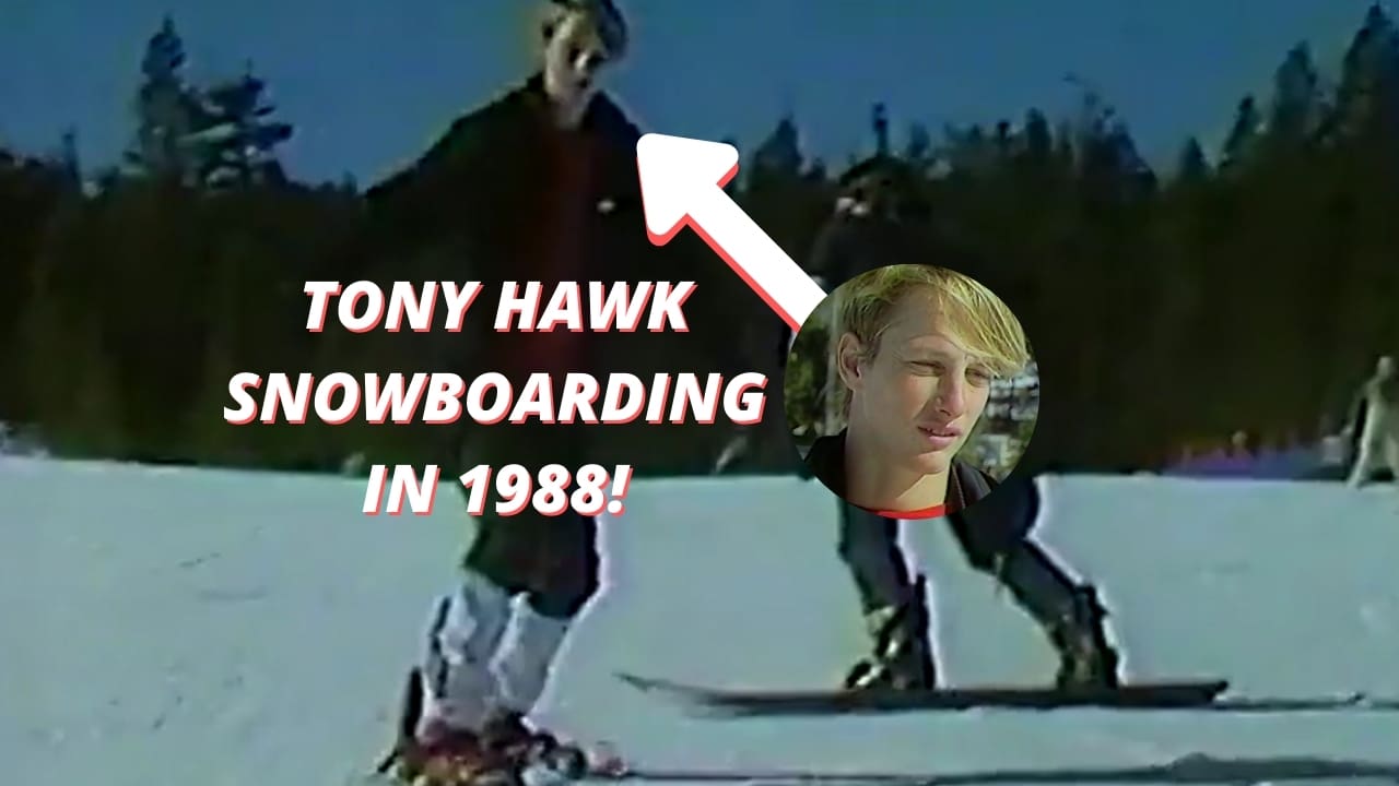 tony hawk snowboarding