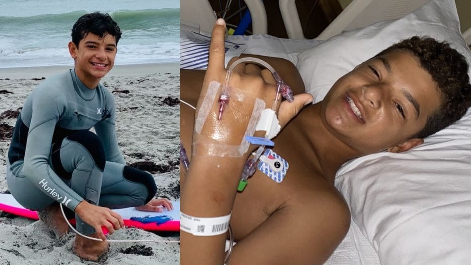 12 Year Old Florida Surfer Survives Shark Attack I Kicked It In The Gills