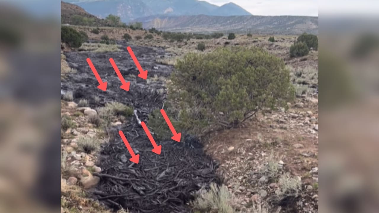 Watch In Real-Time As Flash Flood Fills River Bed In Moab