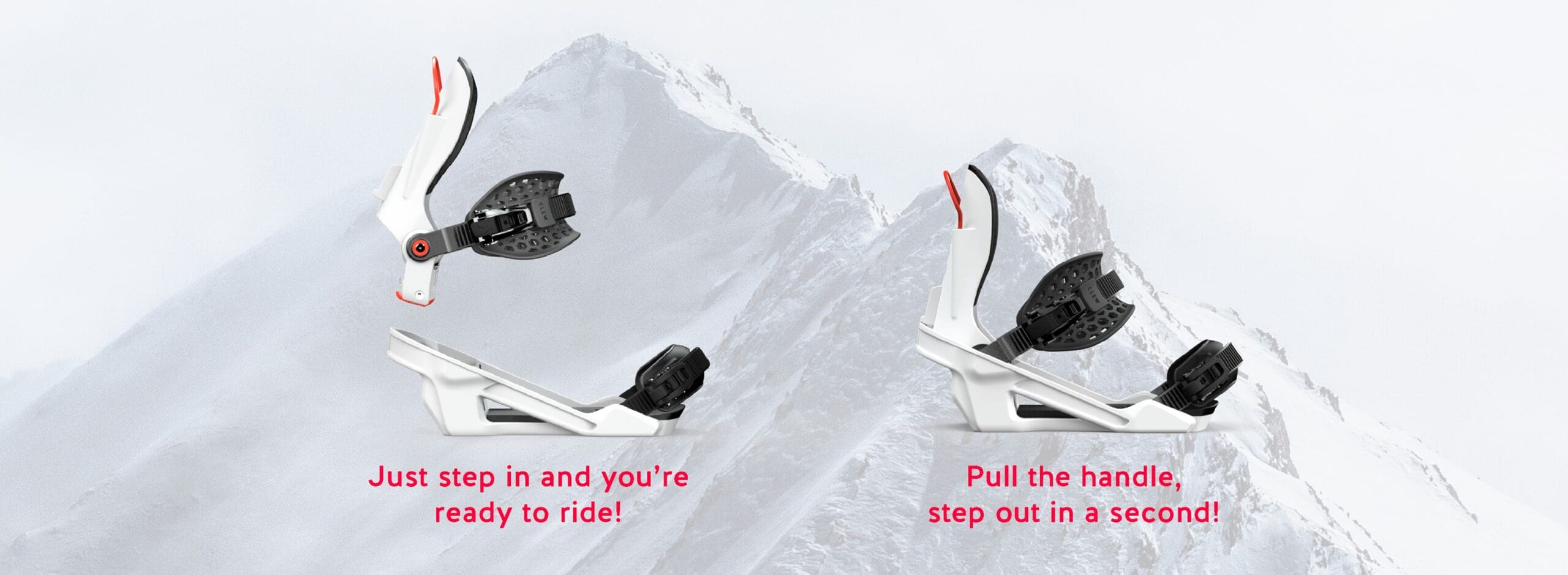 NEW German Engineered StepIn Snowboard Binding