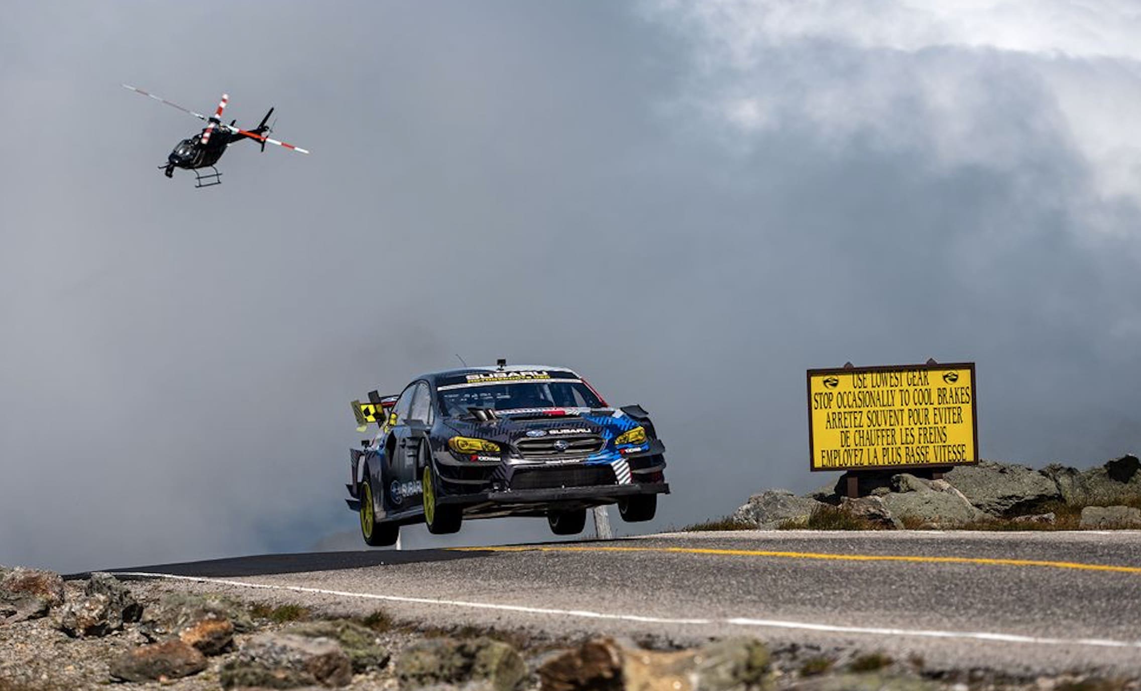 VIDEO: Travis Pastrana Smashes Record Time @ 2021 Mt. Washington Hillclimb