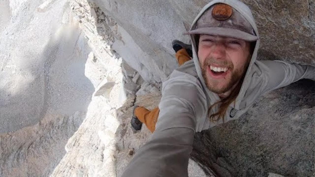 VIDEO: Free Soloing The Lower 48's Tallest Mountain (Intense)