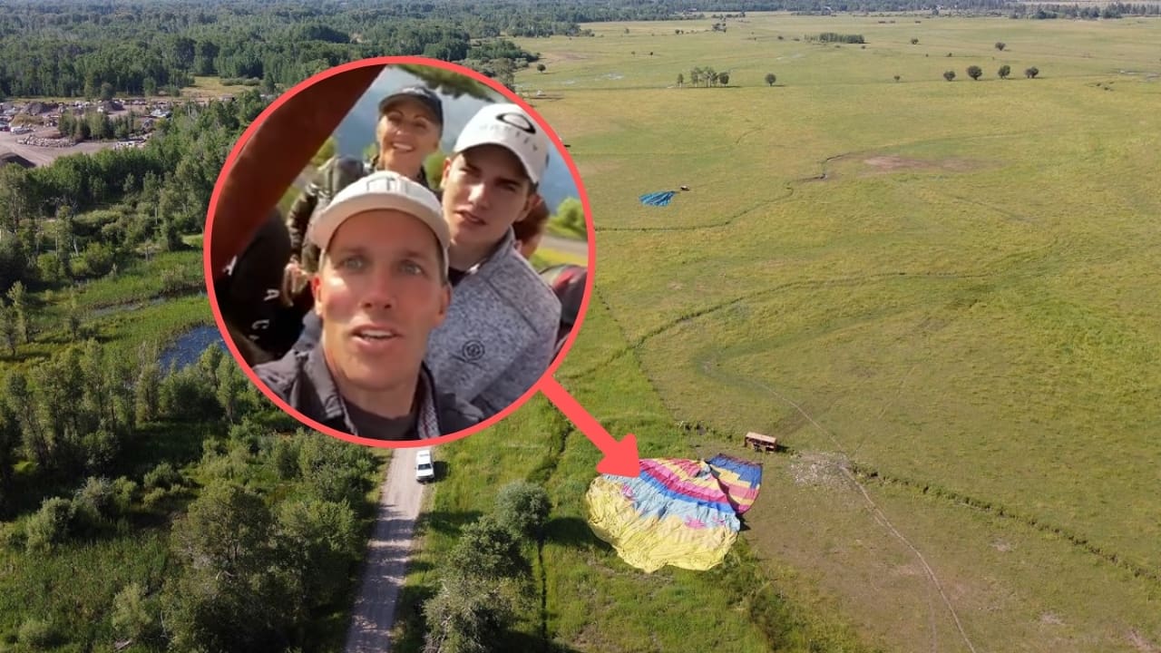 Father Details Terrifying Story of Hot Air Balloon Crash In Jackson, WY