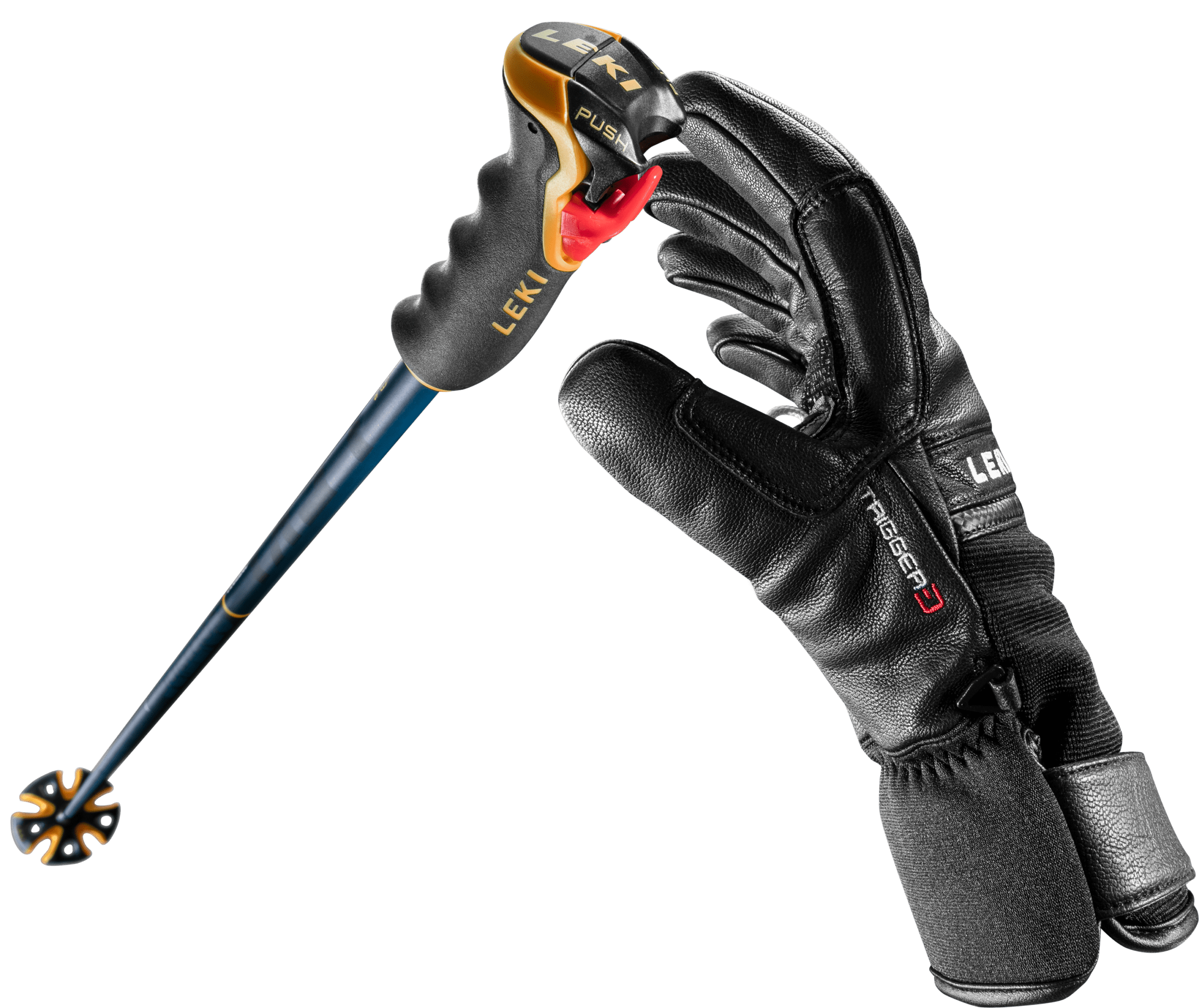 leki pole gloves