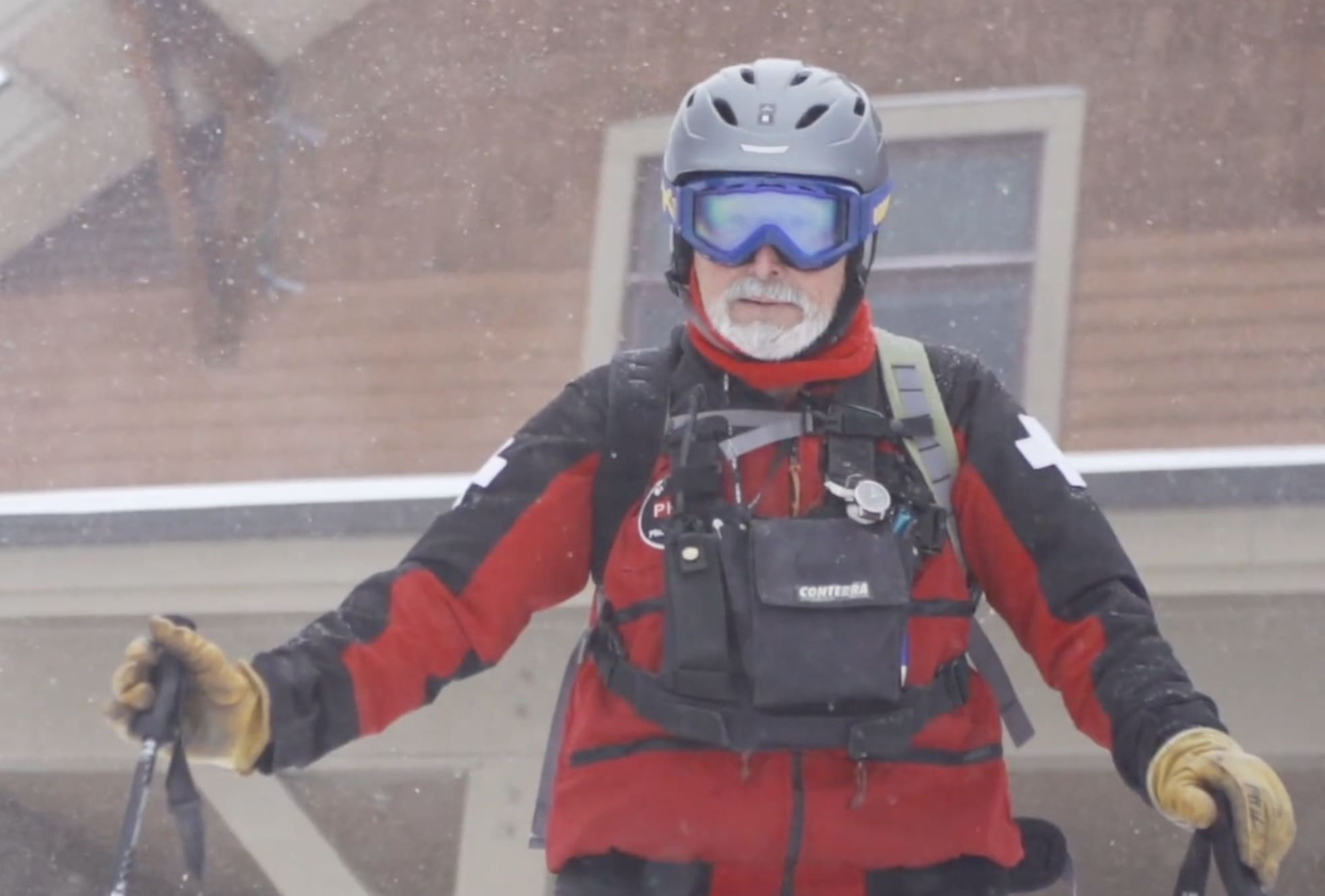 87 Year Old Ski Patroller At Big Sky Makes Us All Look Soft