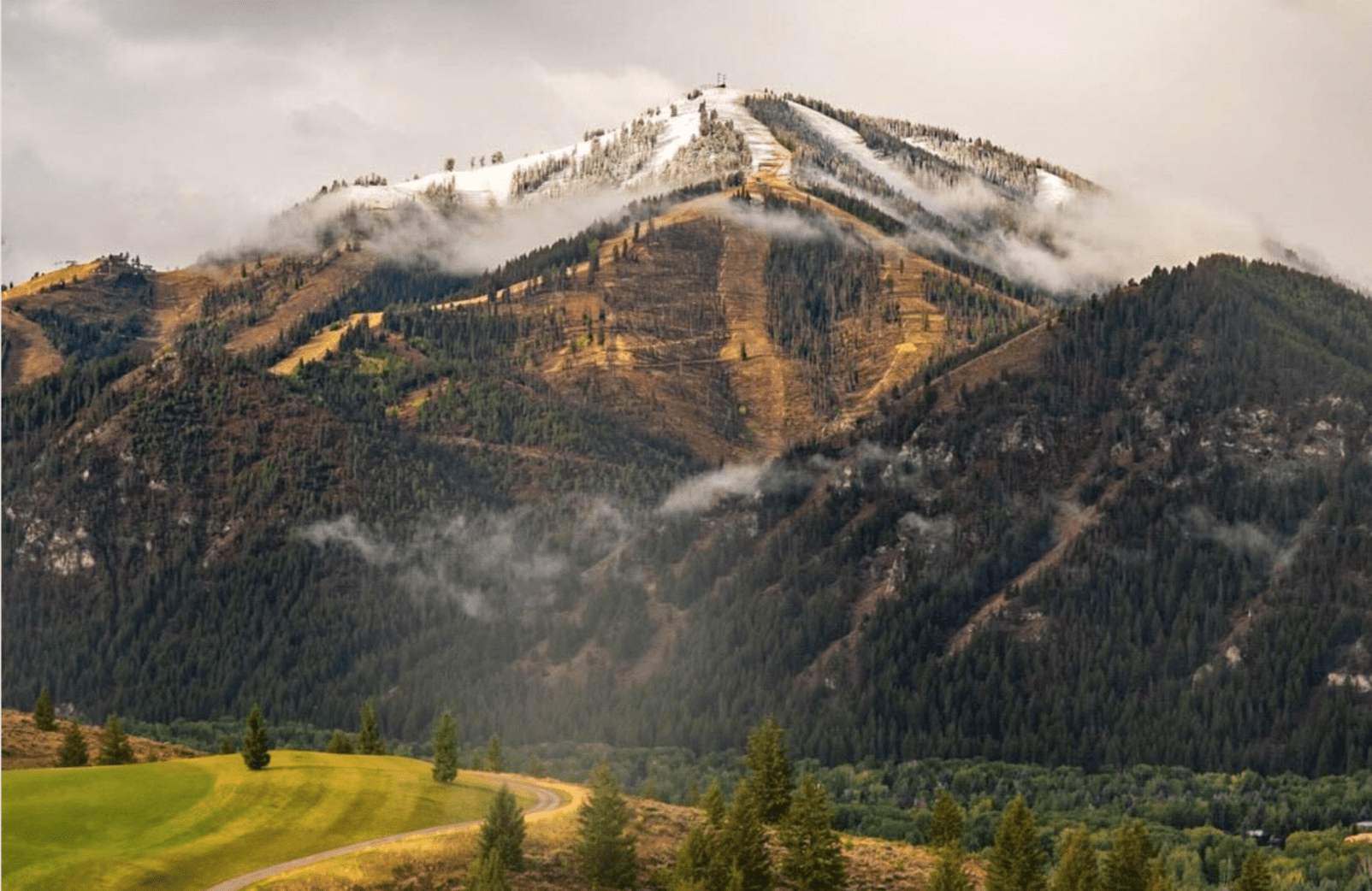 Sun Valley Gets Their First Snow of the Season!