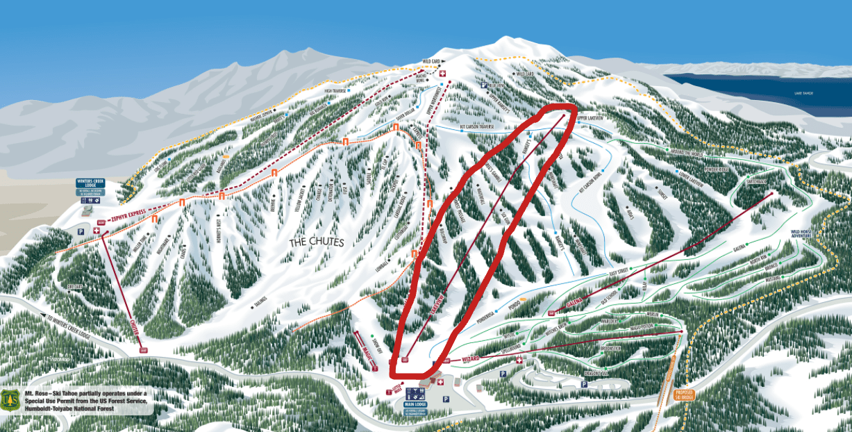 Mt Rose Trail Map Mt. Rose Announces Improvement Plan Including New Lift And Terrain