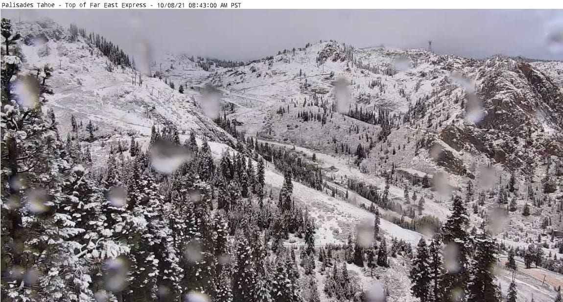 SNOW ALERT: Flakes Falling At Newly-Named Palisades Tahoe!