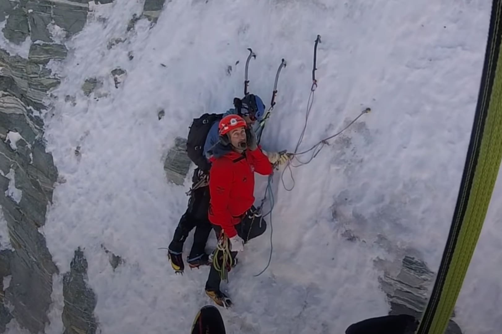 VIDEO: Climber Airlifted From Matterhorn After Broken Crampon Halts Ascent