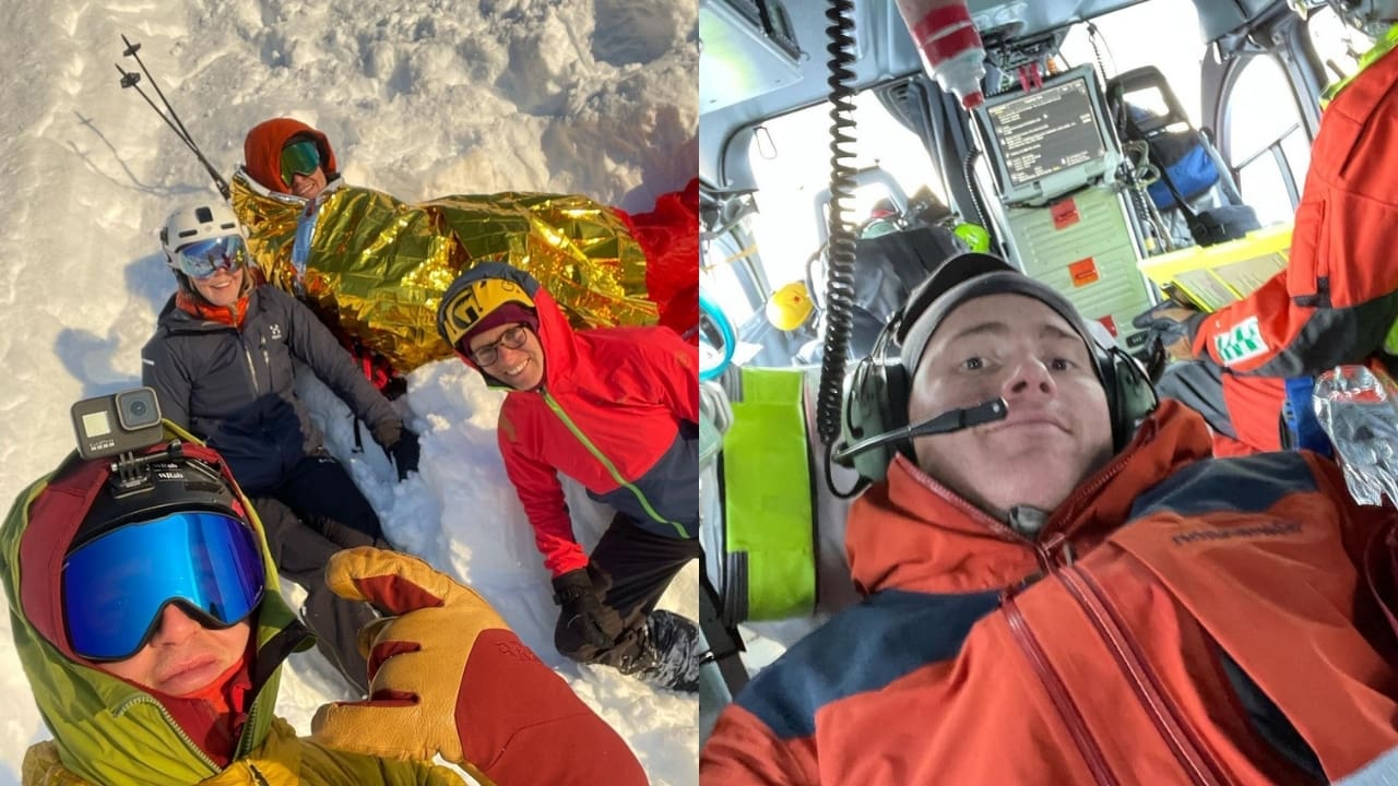 Pro Skier Nikolai Schirmer Tomahawked His Way To The Hospital On 1st Day of The Season