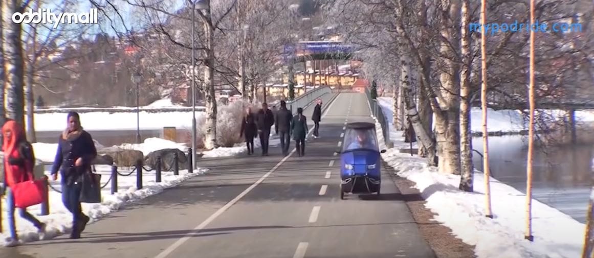 Winterized Bicycle “Car” Looks Like An Awesome ColdWeather Commuting