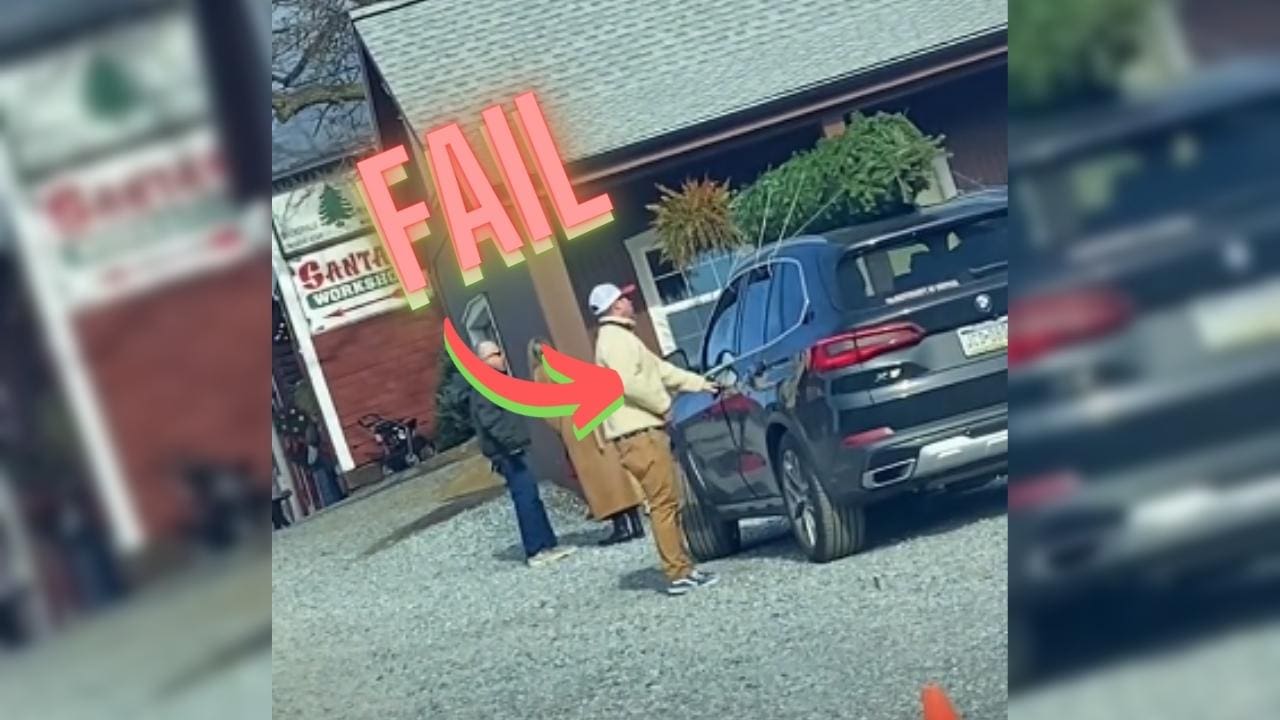 WATCH: Hilarious Christmas Tree Fail