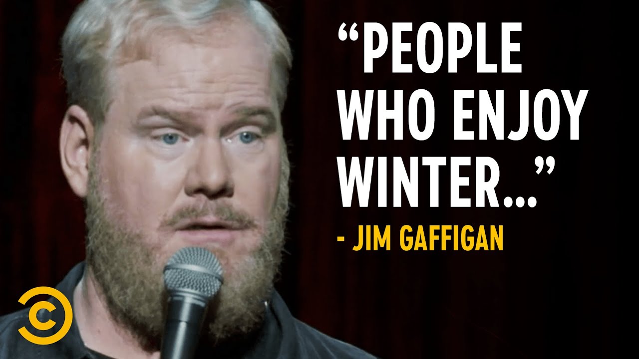 Jim Gaffigan Roasts Winter Lovers (Hilarious)